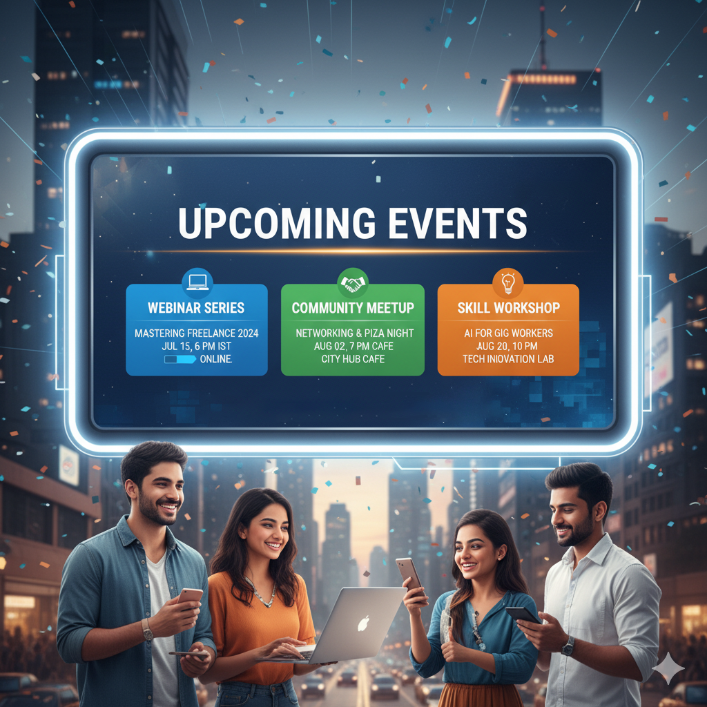 Announce Upcoming Events